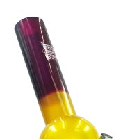 Metallic  Finish  Acrylic  Pistol  Grip  Bong  C